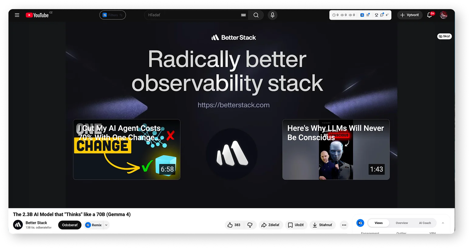 Better Stack 5-second branded outro card
