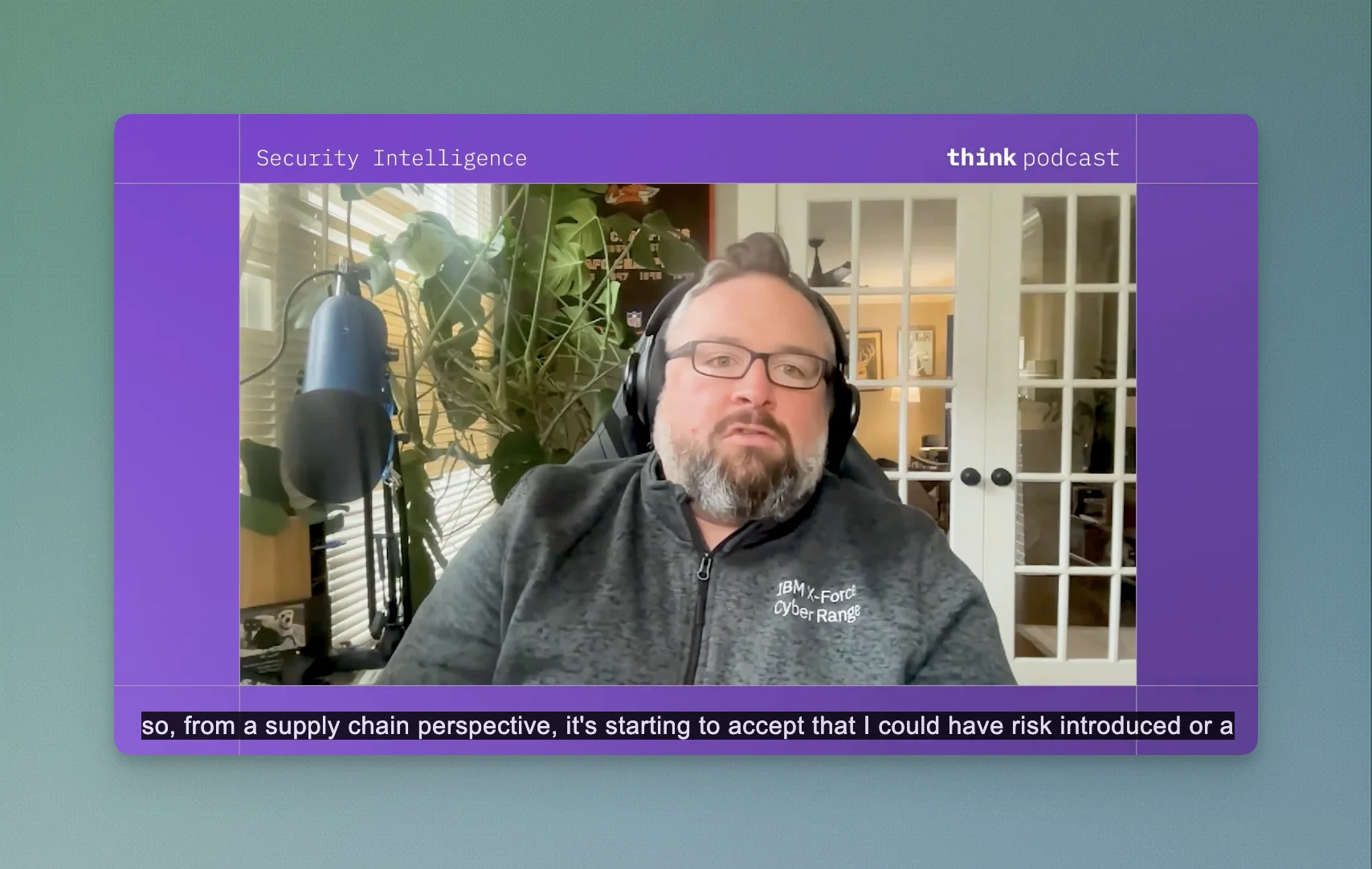 IBM podcasts embedded on Think pages