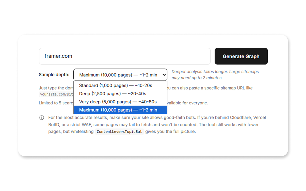 Topic Cluster Generator screenshot 2
